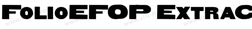 FolioEFOP ExtraConde字体转换